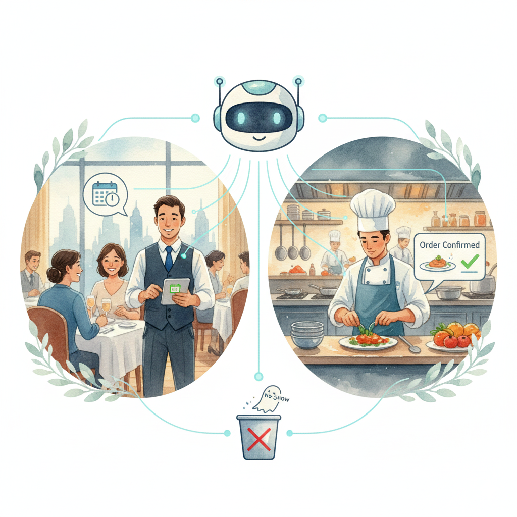 Empowering the Heart of the Restaurant: How Infrina's AI Calling Supports Managers and Chefs